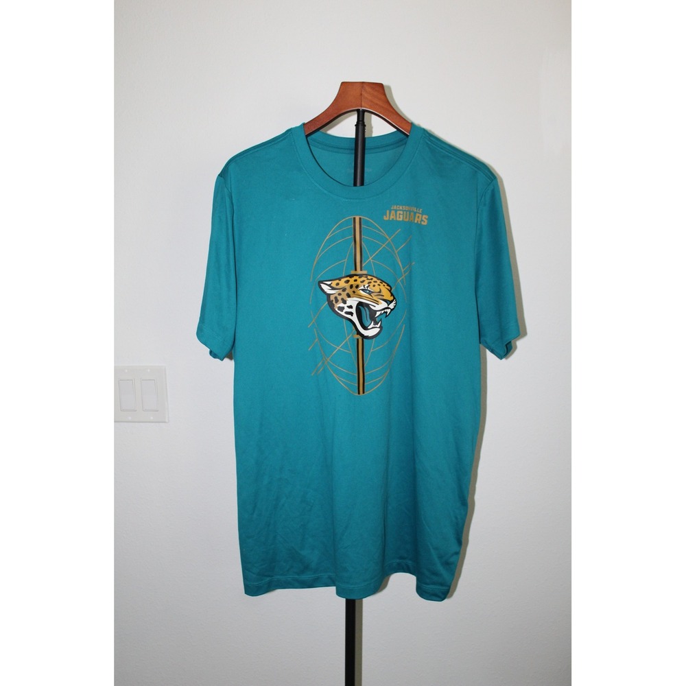 Nike Jacksonville Jaguars NFL Dri-FIT Graphic T-Shirt Teal Mens Large L